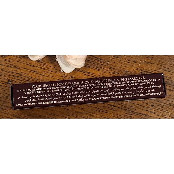 Charlotte Tilbury Full Fat Lashes Mascara 0.13 oz / 4 ml GLOSSY BLACK TRAVEL SZ - Picture 8 of 9